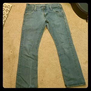 Levi's slim bootcut jeans